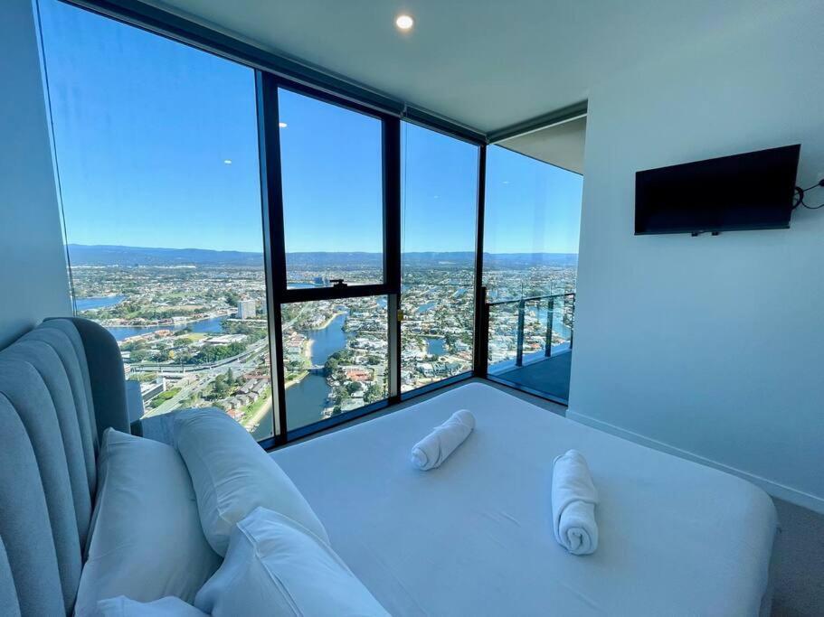 Ferienwohnung New Impressive 180° River View 1 Bed Apt With Pool 47F Gold Coast Exterior foto