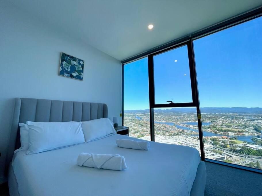 Ferienwohnung New Impressive 180° River View 1 Bed Apt With Pool 47F Gold Coast Exterior foto